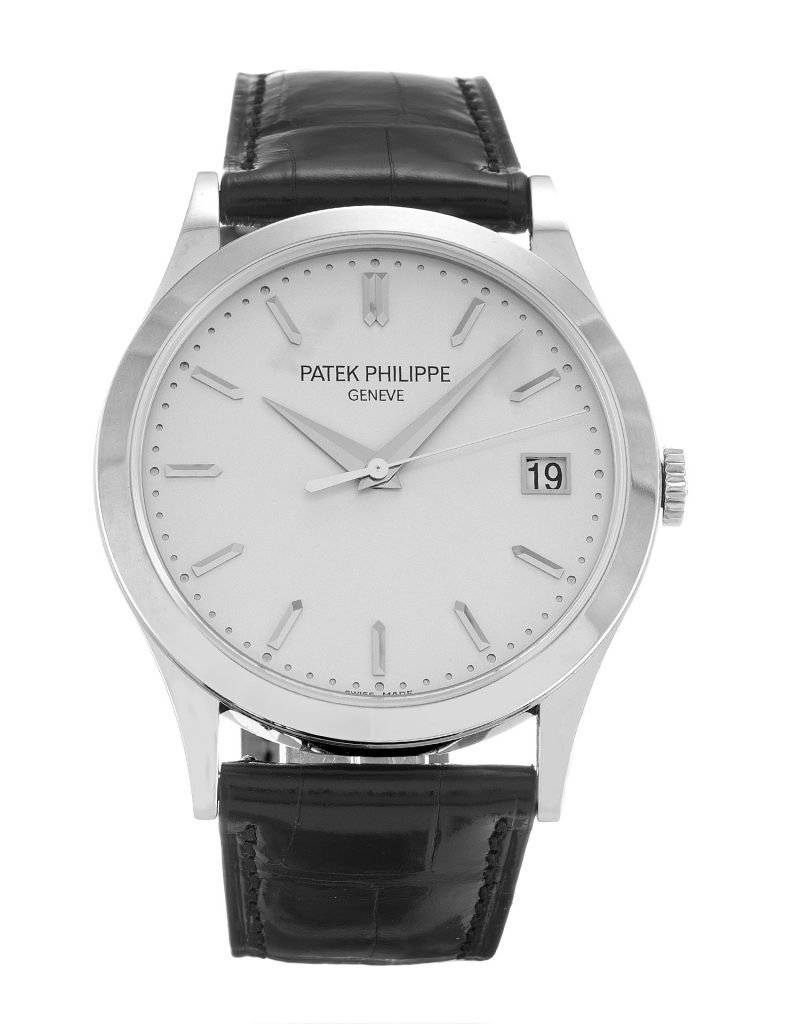MEN PATEK PHILIPPE CALATRAVA 5296G-010 SILVER BATON