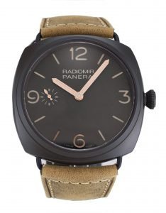 PANERAI RADIOMIR AUTOMATIC PAM00504 BROWN QUARTER ARABIC DIAL