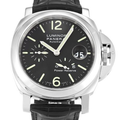1-470 PANERAI LUMINOR POWER RESERVE PAM00090 BLACK BATON DIAL AUTOMATIC