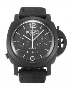 PANERAI MANIFATTURA LUMINOR PAM00317 BLACK BATON DIAL AUTOMATIC