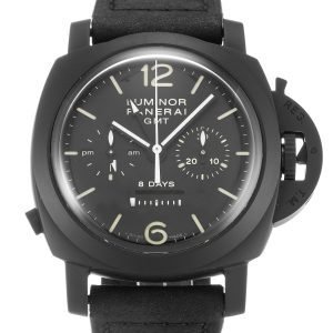 PANERAI MANIFATTURA LUMINOR PAM00317 BLACK BATON DIAL AUTOMATIC