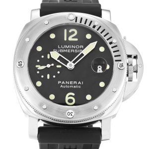 PANERAI LUMINOR SUBMERSIBLE PAM00024 BLACK BATON DIAL AUTOMATIC