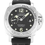 PANERAI LUMINOR SUBMERSIBLE PAM00024 BLACK BATON DIAL AUTOMATIC — DR.WATCH