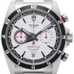 Replica Tudor Grantour Chrono Fly Back White Dial Steel Strap Mens Watch 20550N-95730white