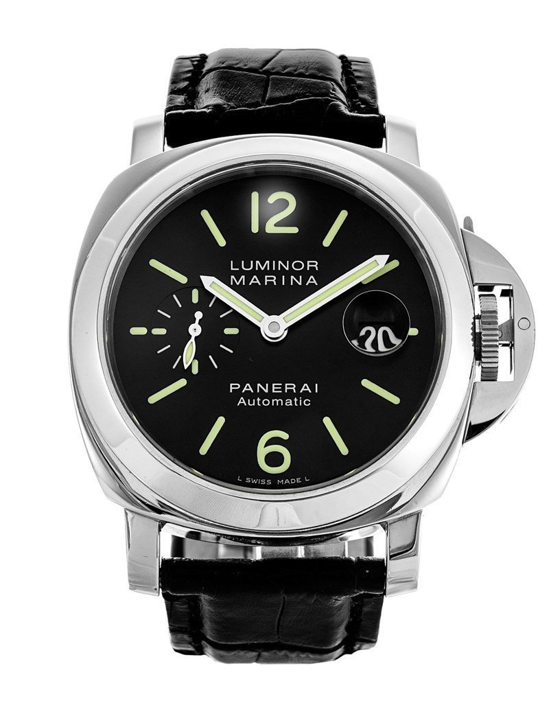 AUTOMATIC BLACK PANERAI LUMINOR MARINA PAM00104