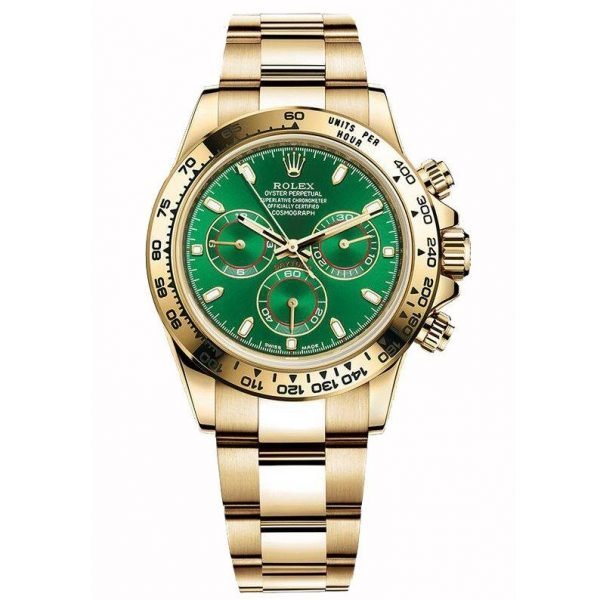 AUTOMATIC ROLEX DAYTONA 116508 REPLICA GREEN/black - Top Watches