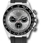 Rolex Cosmograph Daytona 40 Watch Black Oysterflex Strap