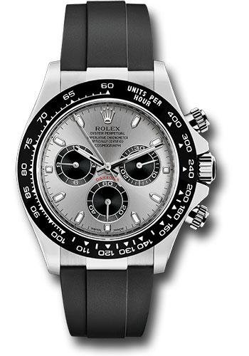Rolex  Cosmograph Daytona 40 Watch  Black Oysterflex Strap - Top Watches