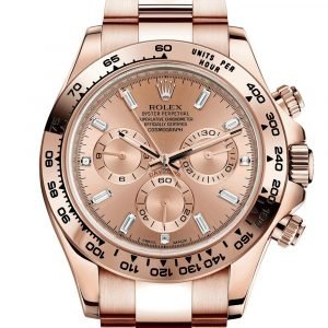 Rolex Daytona 116505 Pink Everose Gold Pink - Top Watches