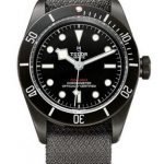Replica Tudor Heritage Black Bay Dark 41 mm PVD Steel Case Fabric Bracelet Watch 79230DK-02