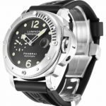 PANERAI LUMINOR SUBMERSIBLE PAM00024 BLACK BATON DIAL AUTOMATIC — DR.WATCH