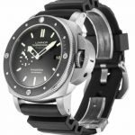 PANERAI LUMINOR SUBMERSIBLE PAM00389 BLACK BATON DIAL AUTOMATIC — DR.WATCH