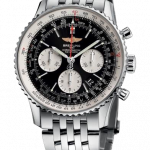 Replica Breitling Navitimer 01 Chronograph Mens Watch Black AB012012/BB01