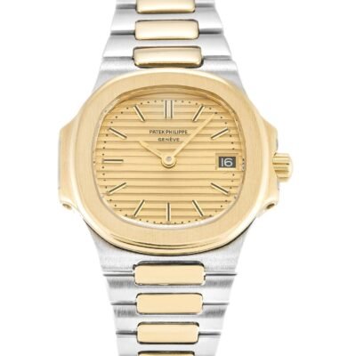 1iaakd30fug298 LADIES PATEK PHILIPPE NAUTILUS 4700/1 CHAMPAGNE BATON - Top Watches
