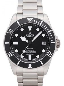 Replica Tudor Pelagos Black Dial Titanium Strap Mens Watch 25600TN