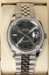Datejust diamond bezel
