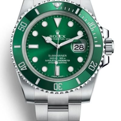 Rolex Submariner Green Dial Steel Mens Watch 116610lv HULK replica - DrWatch Premium Watch