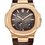 REPLICA PATEK PHILIPPE NAUTILUS 5712R-001 ROSE GOLD BROWN DIAL WATCH - DrWatch Premium Watch