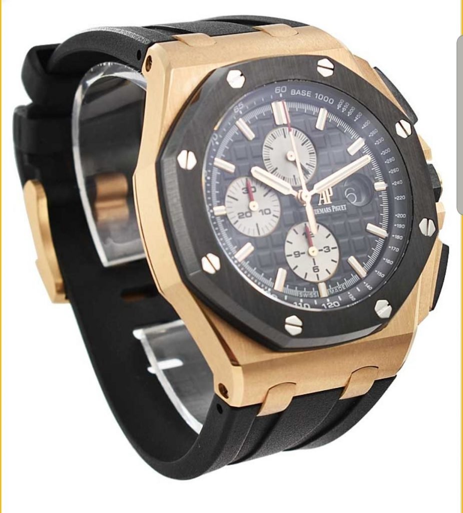 Audemars PiguetRoyal Oak Offshore Chronograph in Rose Gold with Black Ceram