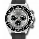 Daytona White Gold Steel Black Dial Watch 116519LN replica