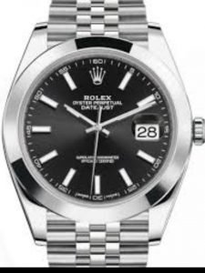 Datejust 36/ 41 Black/grey/blue Dial Automatic Stainless Steel Men's Watch 126300BKSO