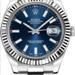 Datejust 126334  oyster black grey blue — DR.WATCH