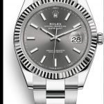 Datejust 126334  oyster black grey blue — DR.WATCH