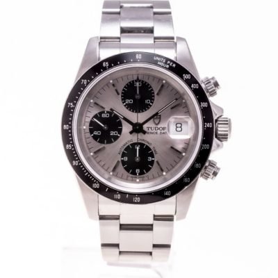 Prince Date Chronograph Stahl "small Block" 79260