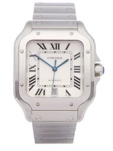 SANTOS DE CARTIER STAINLESS STEEL 4072 OR WSSA0009