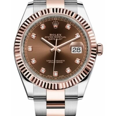  Datejust 41 Diamond Dial Men's Watch 126331