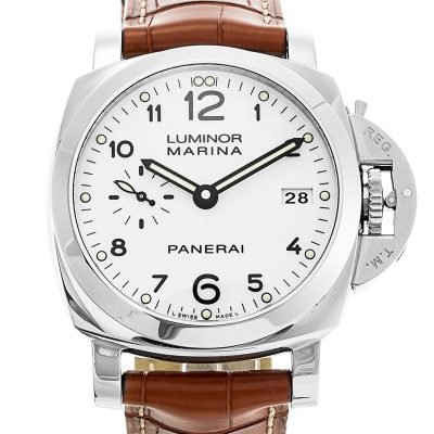 27.0 PANERAI LUMINOR MARINA PAM00523 WHITE? DIAL AUTOMATIC