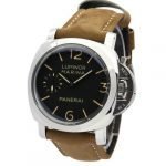 PANERAI LUMINOR MARINA PAM00422 BLACK QUARTER ARABIC DIAL AUTOMATIC — DR.WATCH