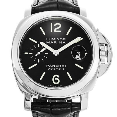 PANERAI LUMINOR MARINA PAM00104 BLACK DIAL AUTOMATIC