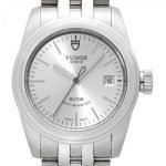 Replica Tudor Glamour Date Mother-Of-Pearl Dial Steel Strap Ladies Watch 51000