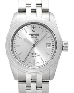Replica Tudor Glamour Date Mother-Of-Pearl Dial Steel Strap Ladies Watch 51000
