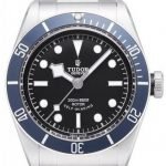 Replica Tudor Heritage Black Bay Black Dial Steel Strap Mens Watch 79220B-2