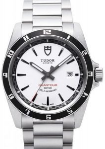 Replica Tudor Grantour Date Bay White Dial Steel Strap Mens Watch 20500N-3