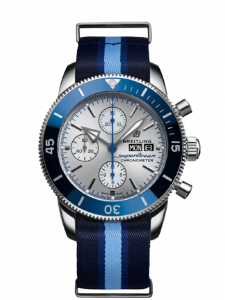 Replica Breitling Superocean Heritage Chronograph Automatic Silver Dial Men's Watch A133131A1G1W1