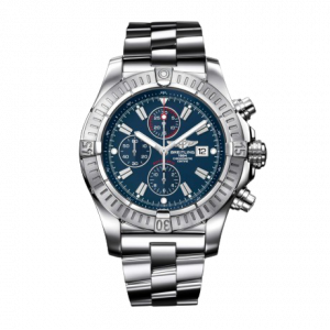 Replica Breitling Super Avenger Blue Dial Mens Watch A1337011/C757