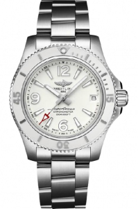 Replica Breitling Superocean Automatic 36 Steel White A17316D21A1S1