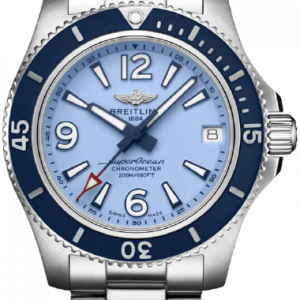 Replica Breitling Superocean Automatic 36 Steel Blue A17316D81C1S1