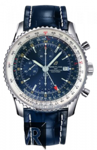 Replica Breitling Navitimer 1 Chronograph GMT 46 Mens Watch A24322121C2P1