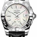 Replica Breitling Galactic 36 Automatic White/Leather 36 mm ref. A3733012-A716-213X-A16BA.1