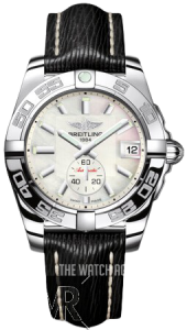 Replica Breitling Galactic 36 Automatic White/Leather 36 mm ref. A3733012-A716-213X-A16BA.1