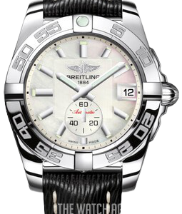 Replica Breitling Galactic 36 Automatic White/Leather 36 mm ref. A3733012-A716-213X-A16BA.1