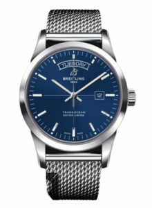 Replica Breitling Transocean Day & Date Limited Edition Stainless Steel Watch