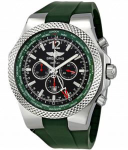Replica Breitling Bentley GMT Green Dial Chronograph Mens Watch A47362S4-B919