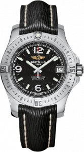 Replica Breitling Chronomat Quartz Women Watch with Leather Strap