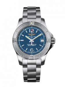 Replica Breitling Colt 33 Quartz Blue Dial Steel Women's Watch A7738811/C908-175A