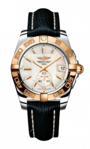 Replica Breitling Galactic 36 Automatic Steel-Rose Gold Sahara Strap Watch C3733012/A724/213X/A16BA.1